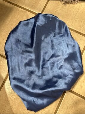 Amazon Satin Sleep Bonnet - Royal Blue